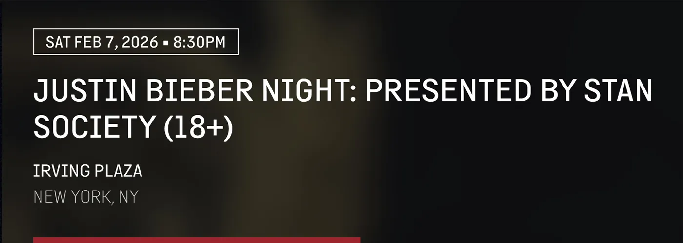 Justin Bieber Night – Tribute