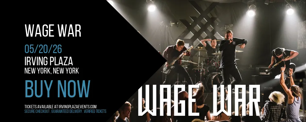 Wage War at Irving Plaza