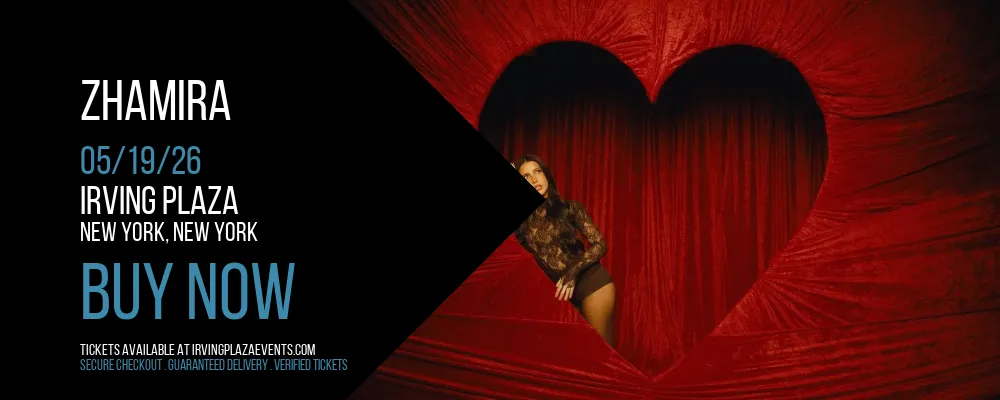 Zhamira at Irving Plaza