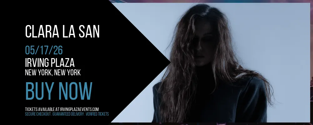 Clara La San at Irving Plaza