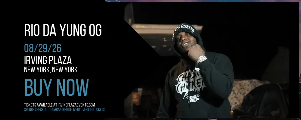 Rio Da Yung OG at Irving Plaza
