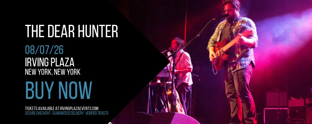 The Dear Hunter at Irving Plaza