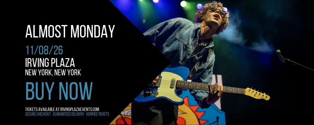 Almost Monday at Irving Plaza
